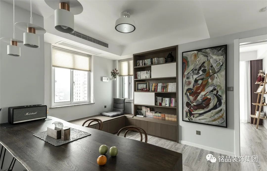 130㎡现代家居,母女不同需求一次满足,宽敞通透还有独立书房-39