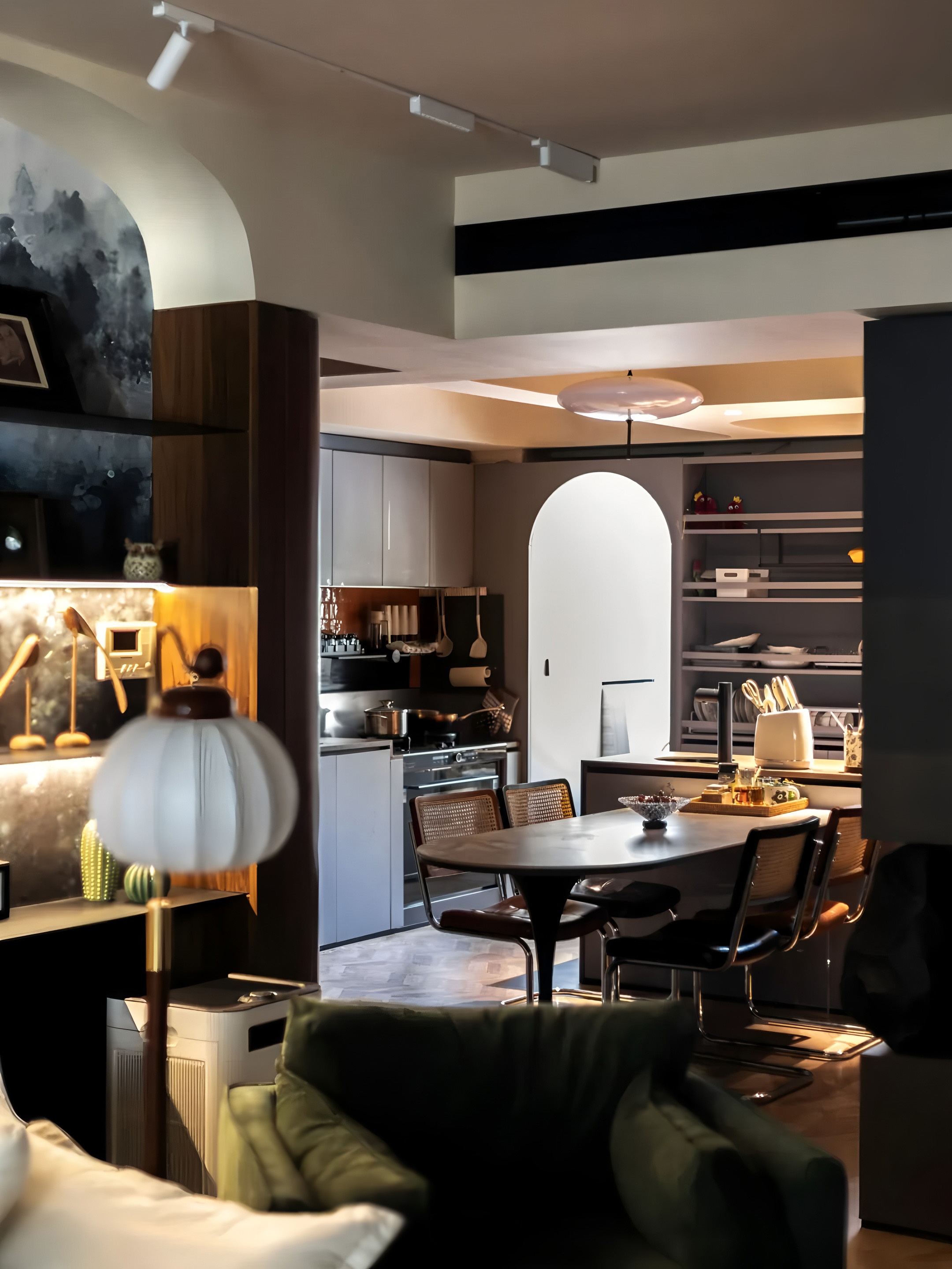 西安唐南香榭私宅 · 平层190㎡丨中国西安丨壹宅理想设计-10