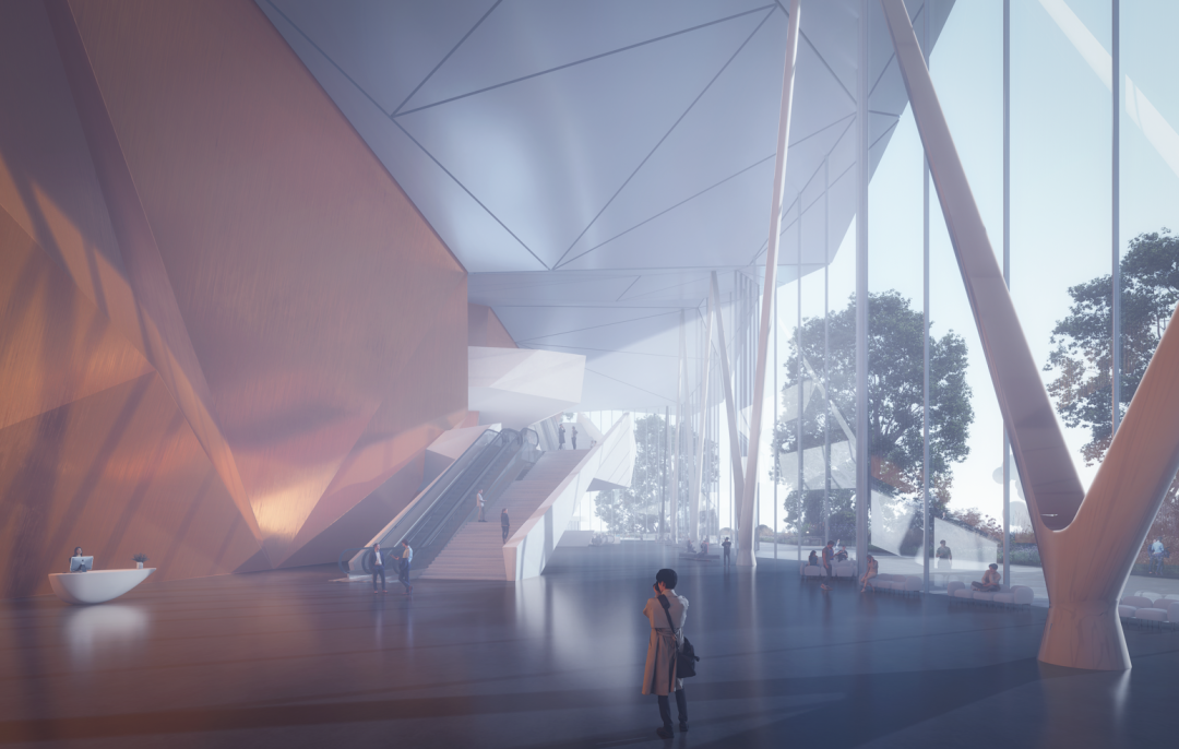 湘江科学城核心展示区标志性建筑方案设计丨中国长沙丨施耐德舒马赫（天津）建筑设计咨询有限公司,中国建筑设计研究院有限公司-45