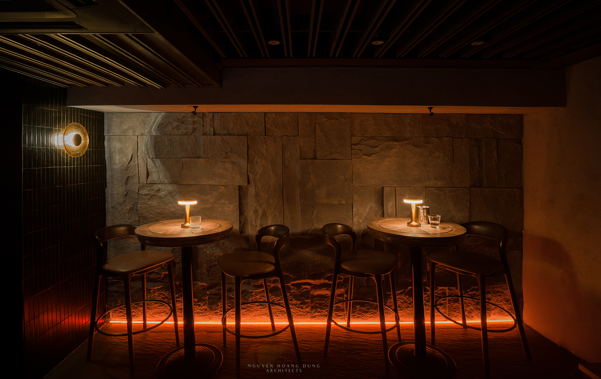 ALLEY WHISKY  COCTAIL PUB 设计丨越南河内丨NGUYEN HOANG DUNG ARCHITECTS-14