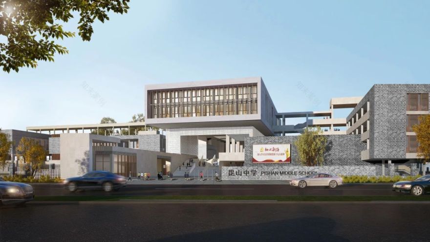 湖州毘山中学丨中国湖州丨上海日清建筑设计有限公司-33