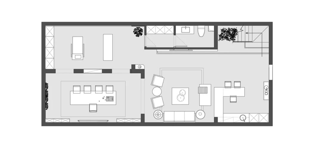 浙江金华 500㎡别墅私宅设计 | 简约轻奢，生活与自然的完美融合-10