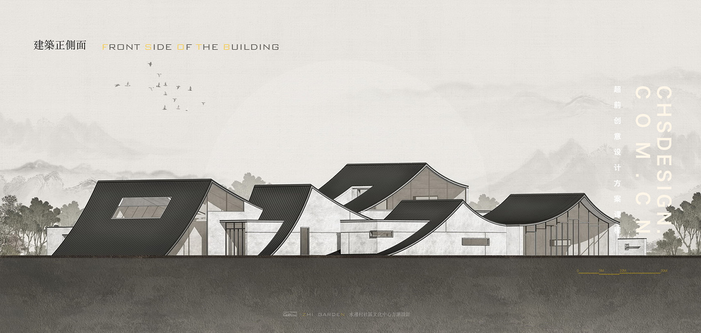 沚园·文化中心方案设计丨超前设计团队-25