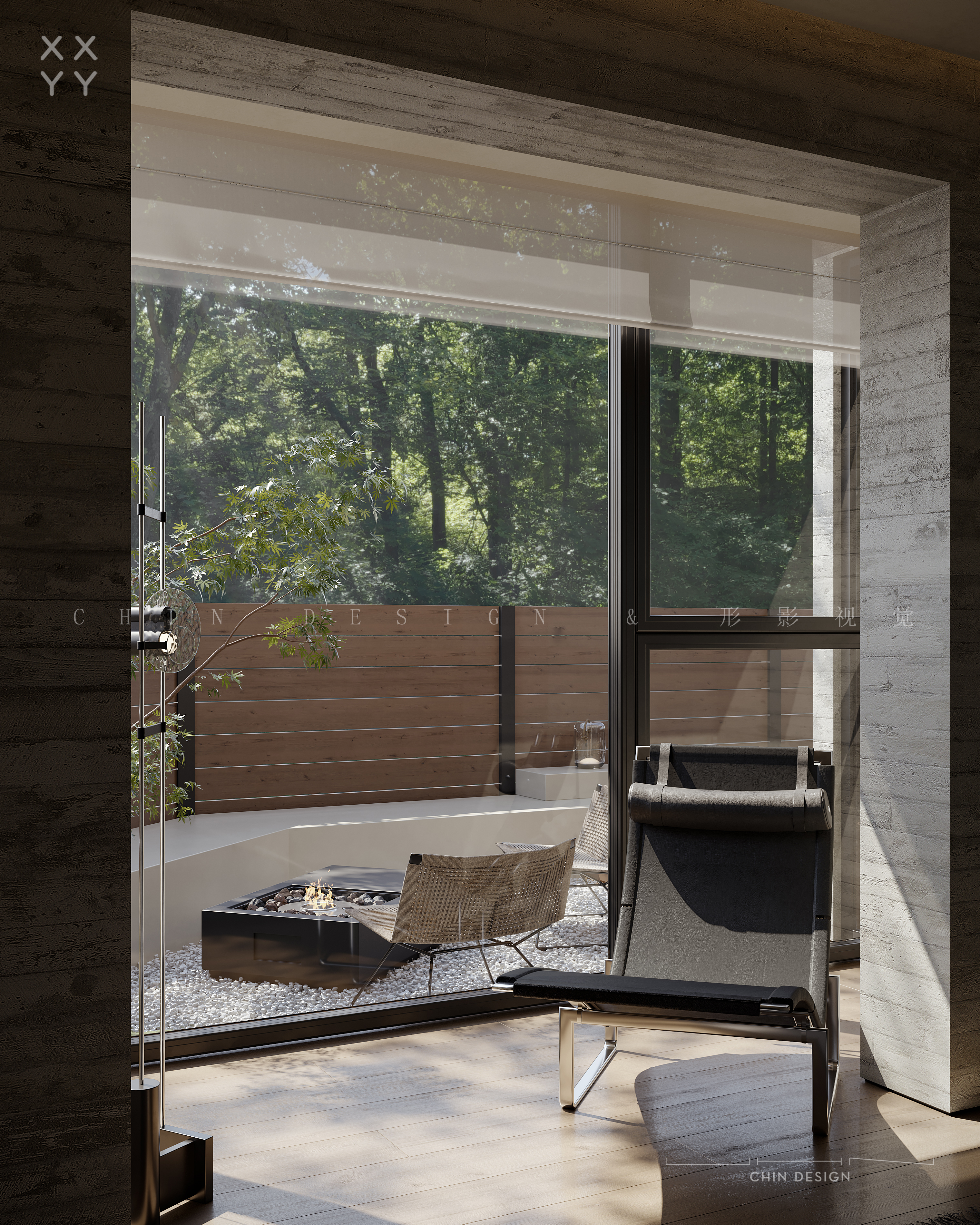 一层带小院之典范丨尺与匙空间设计-21