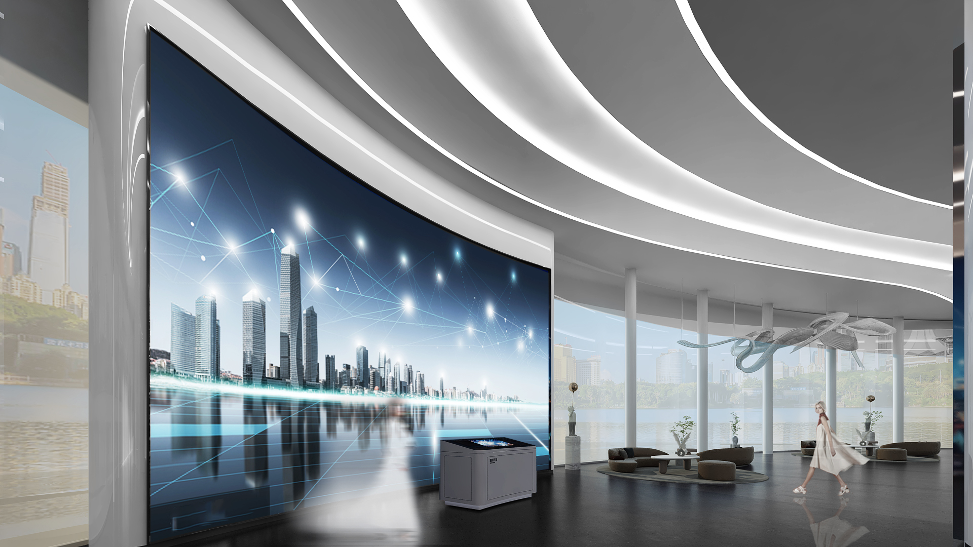 成都交子公园现代之城展示中心-8