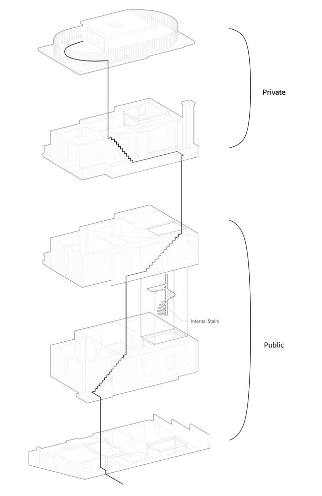 首尔弘大街区复式公寓设计丨韩国首尔-4