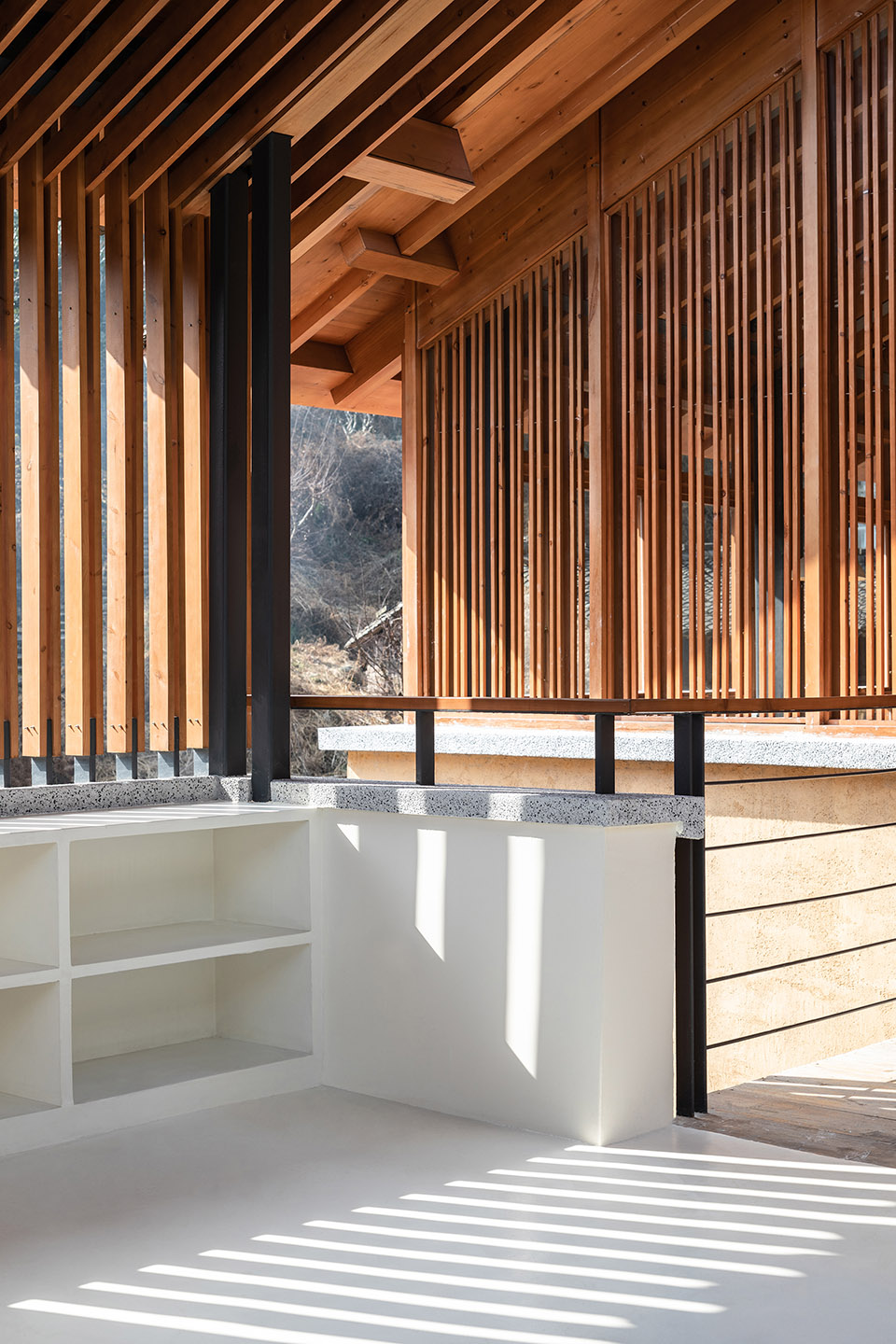 奉化栖霞坑发电站改造的溪边餐厅丨中国宁波丨尌林建筑设计事务所-128