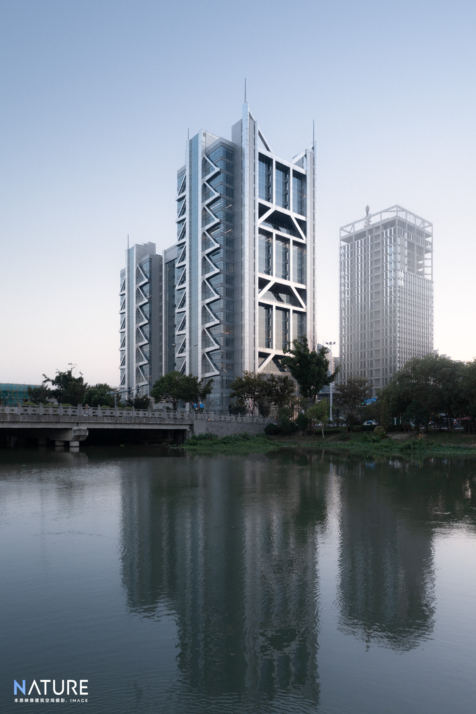 双擎大厦绍兴瑞丰银行总部丨中国绍兴丨UUA-14