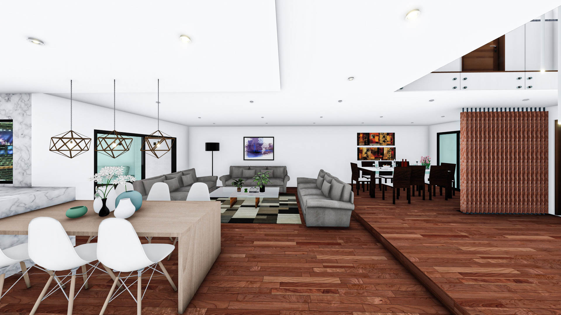 一楼房屋设计丨哥伦比亚-6