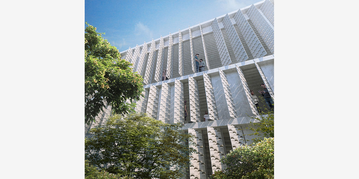 Pôle universitaire de santé en zone sismique - CoCo architectureCoCo architecture-5