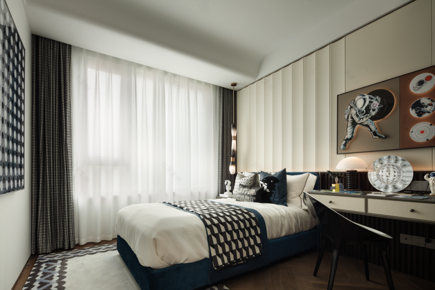 高新未来光樾172户型139户型样板房丨上海一目设计-80