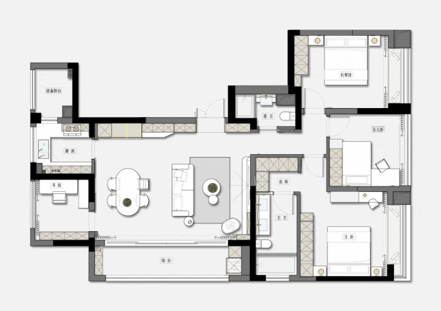 朝夕韵彩 香斜舒影丨中国杭州丨赵艺哲设计工作室-28