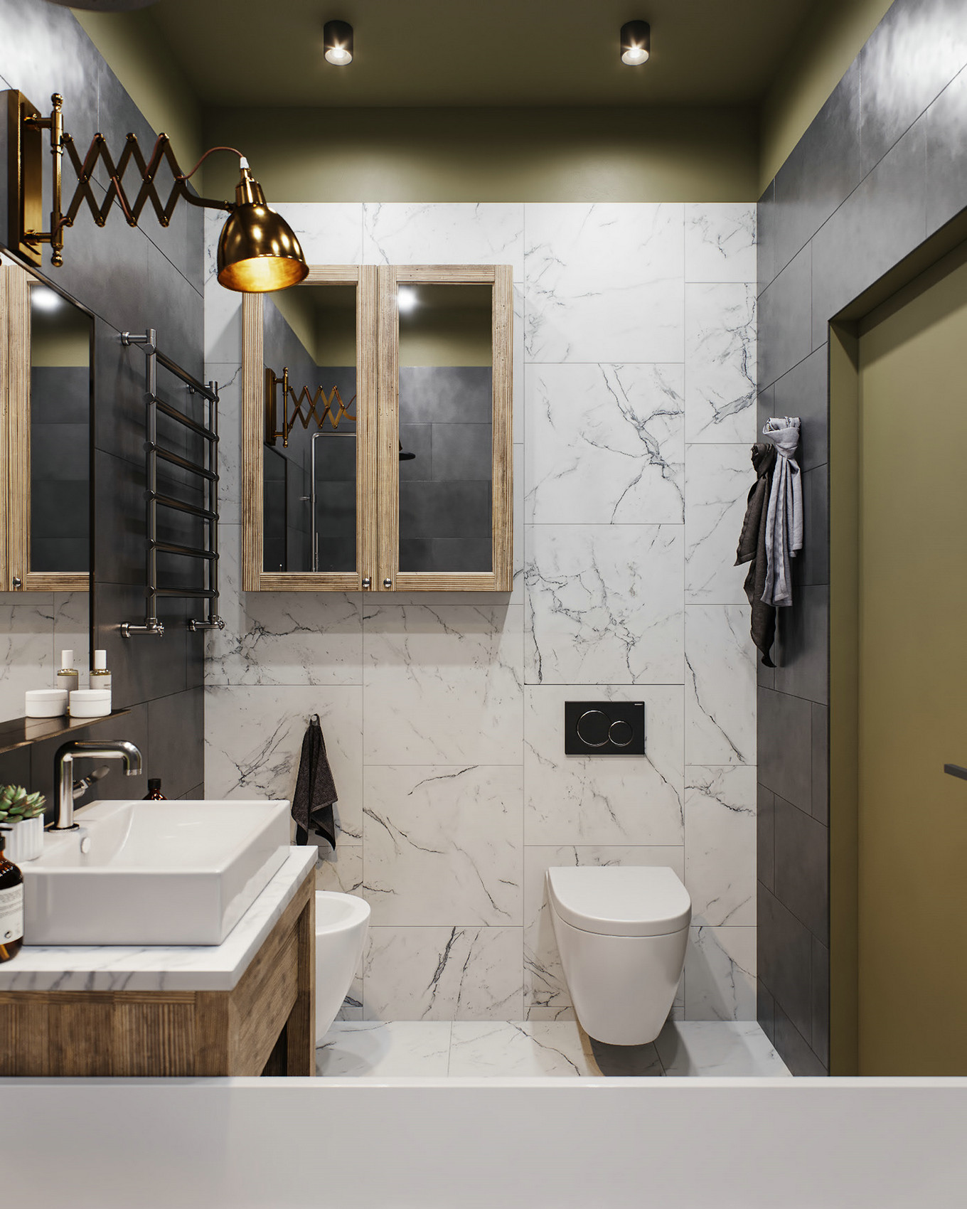 北欧风大胆用色，打造独特家居空间-25