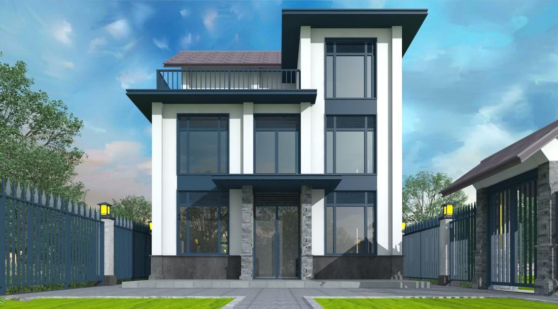 农村自建房别墅设计-42