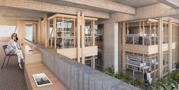 "现代主义建筑的创新改造 | 智利邮政大楼变总部"-26