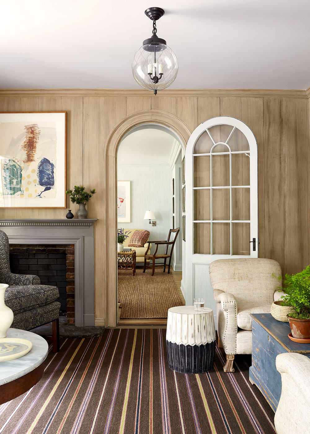 温馨的美国传统长岛小屋-10