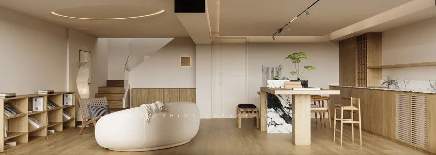 宁波 200㎡日式侘寂风别墅设计丨中国宁波丨橙熹设计-32