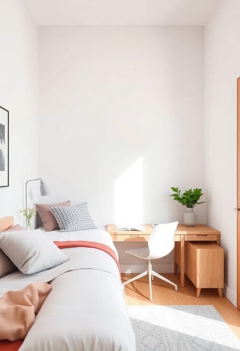 用时尚角落书桌改造小卧室-27