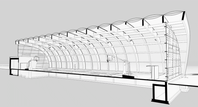 Линия ребра（未明确标准中文译名）·莫斯科州私人健身房丨俄罗斯莫斯科丨ATRIUM建筑工作室-60