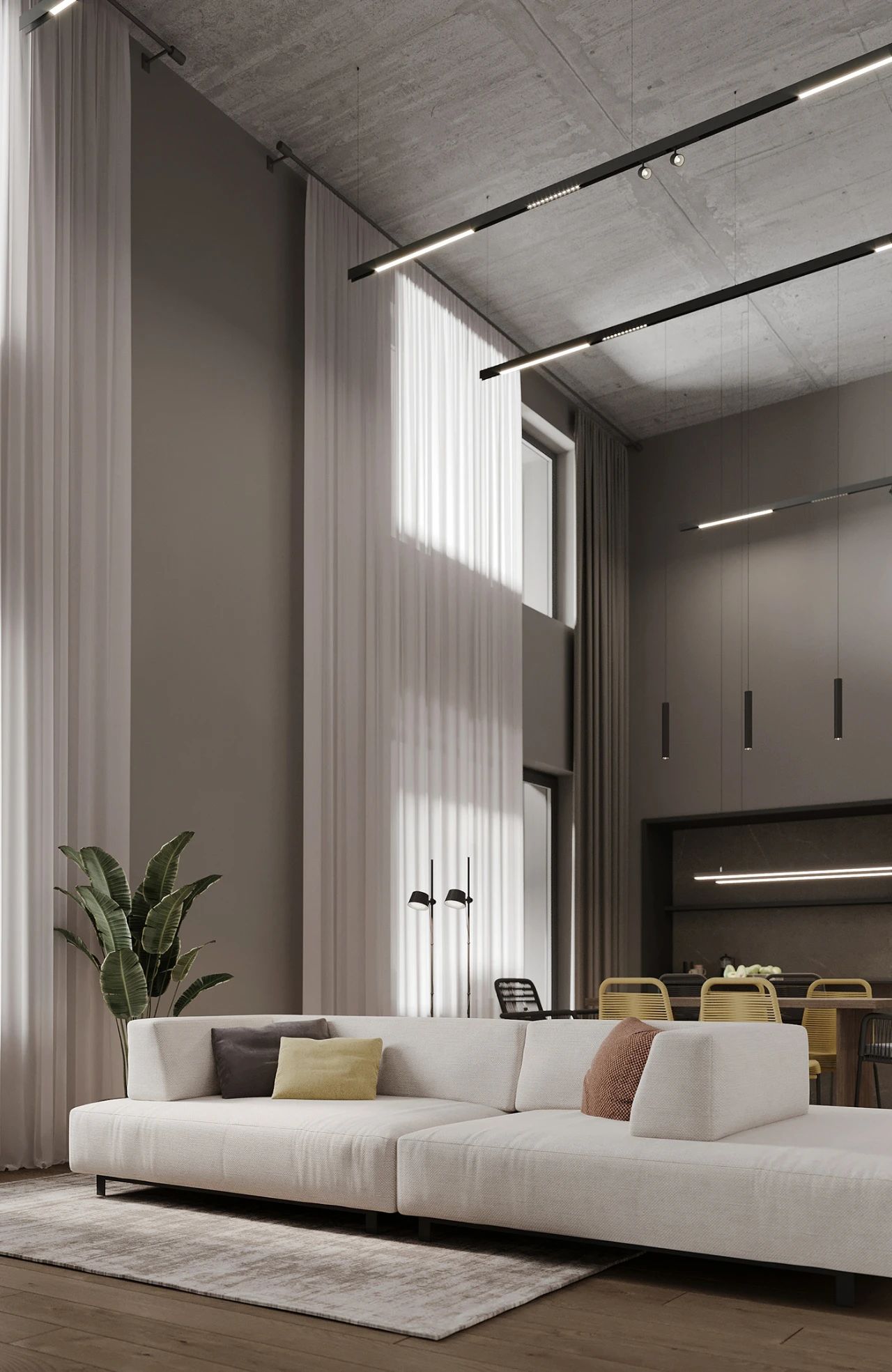 现代简约北欧风家居空间设计丨俄罗斯丨Aspecta Studio-36