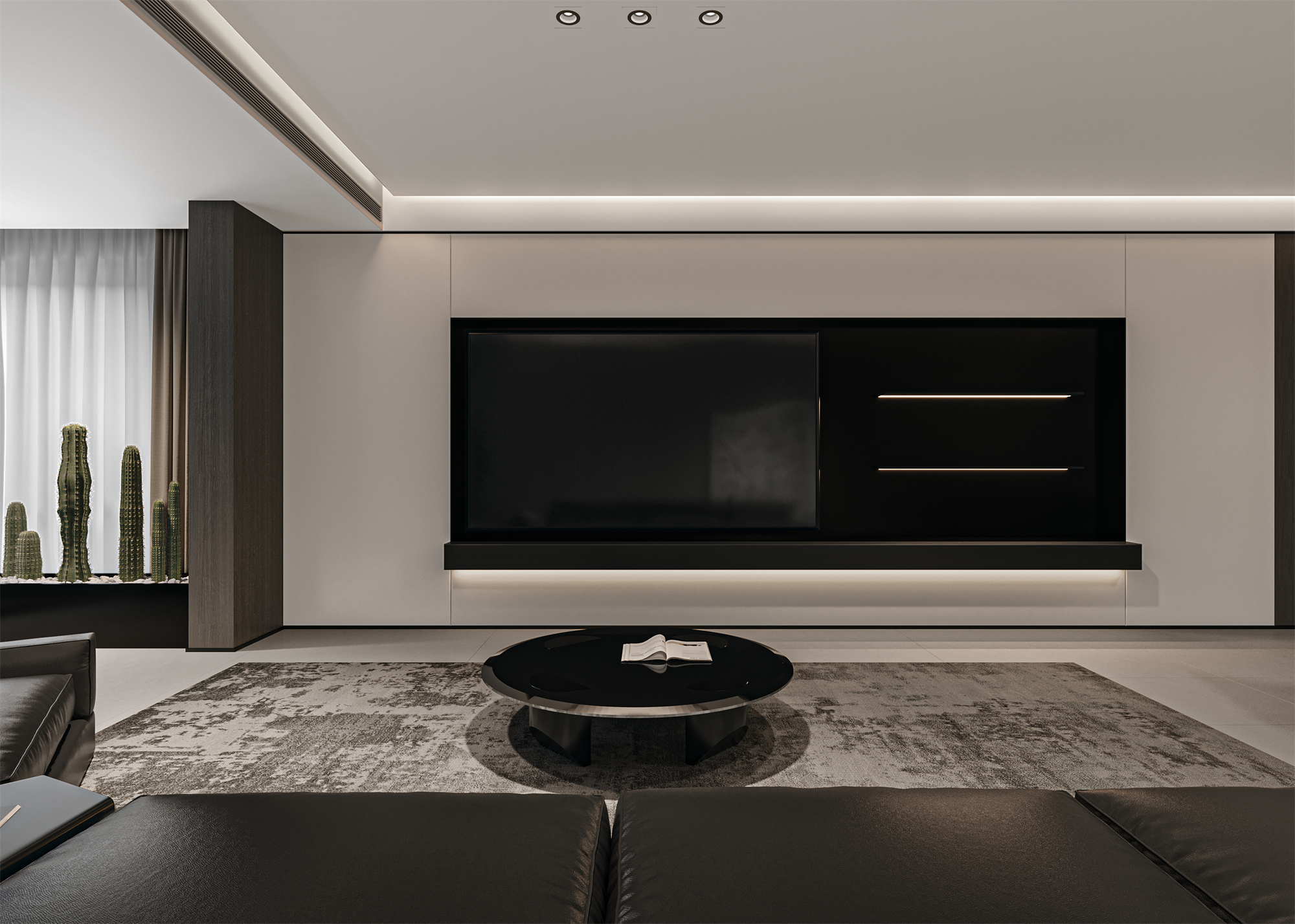 七悦,暗色调空间丨中国洛阳丨井外空间-6