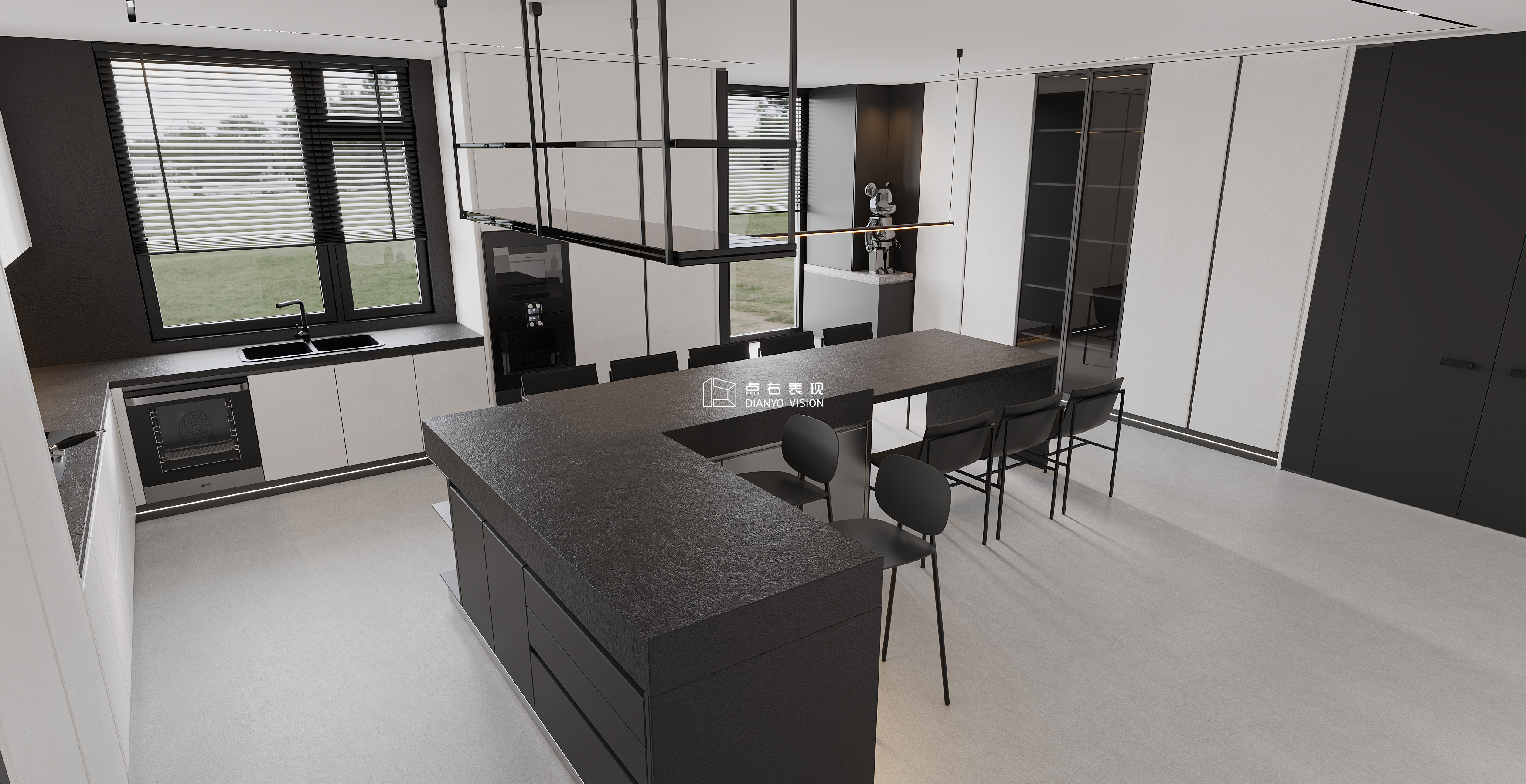 现代风格效果图丨点右效果图表现-10