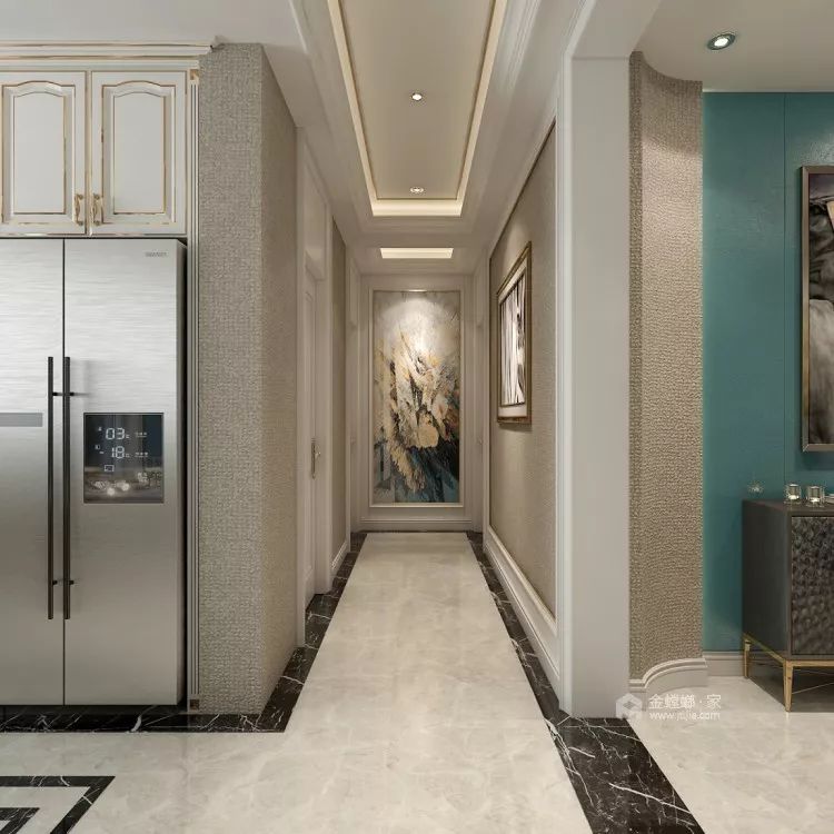 194㎡简欧设计，褪去奢华更显高贵！-19