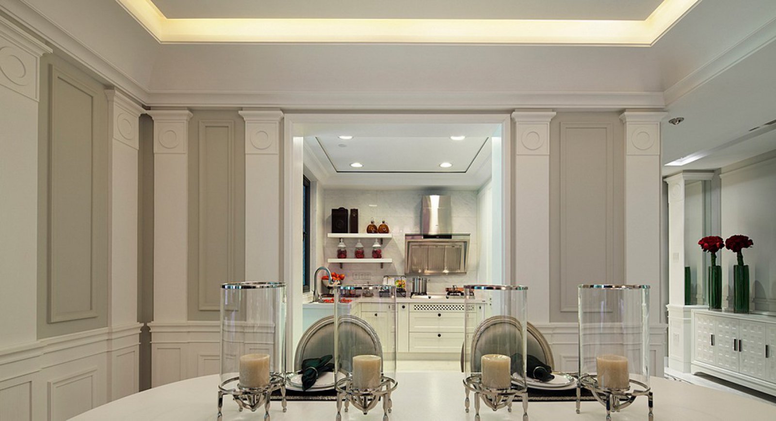 构造法式最浪漫——中洲样板房设计  KSL设计事务所-4