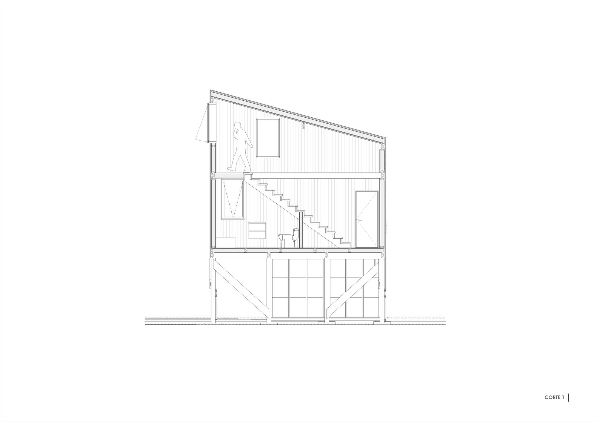 乐丰避难所丨智利丨Abarca Palma Arquitectos-25