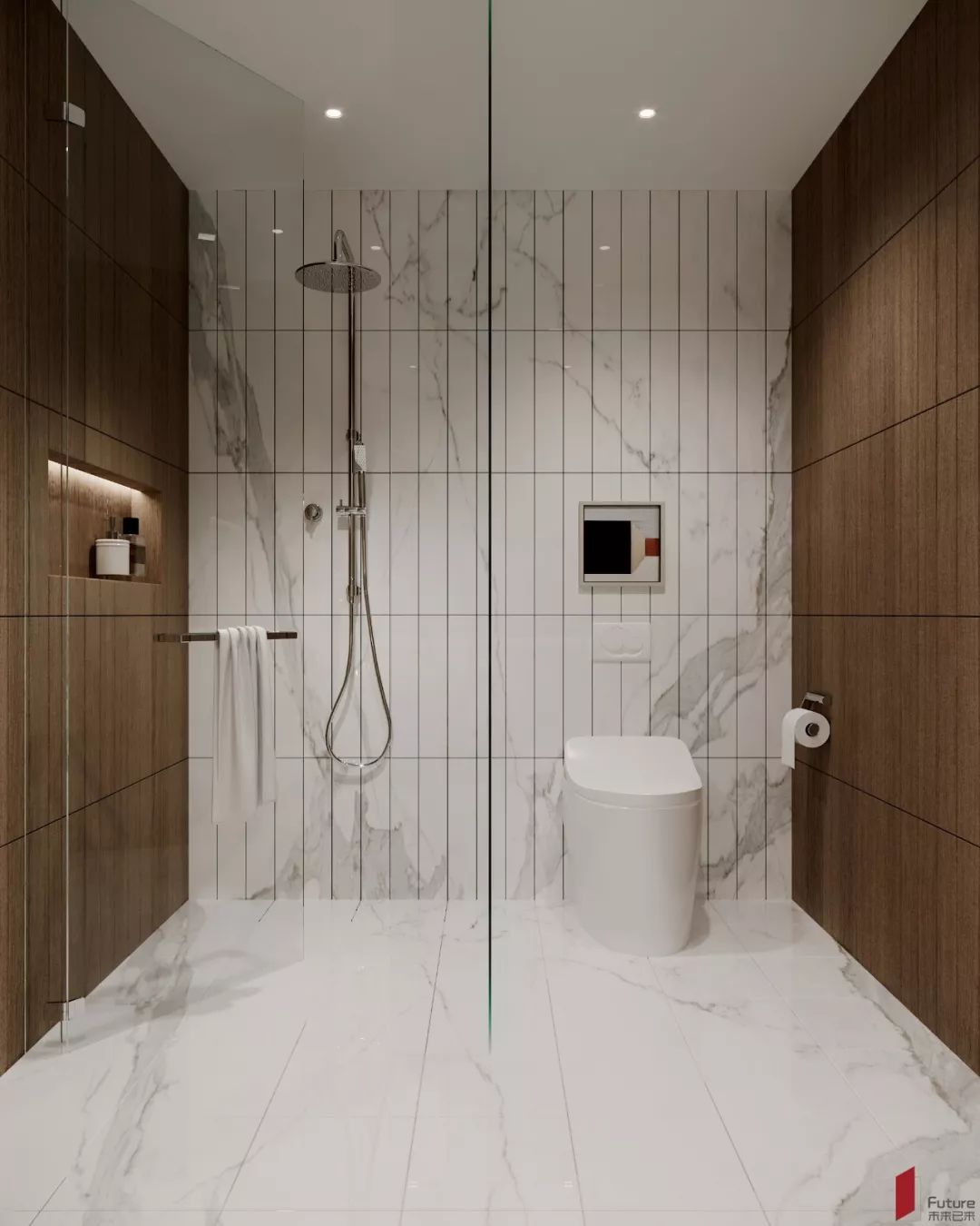 万科四季公园 260㎡四口之家,温馨生活空间-24