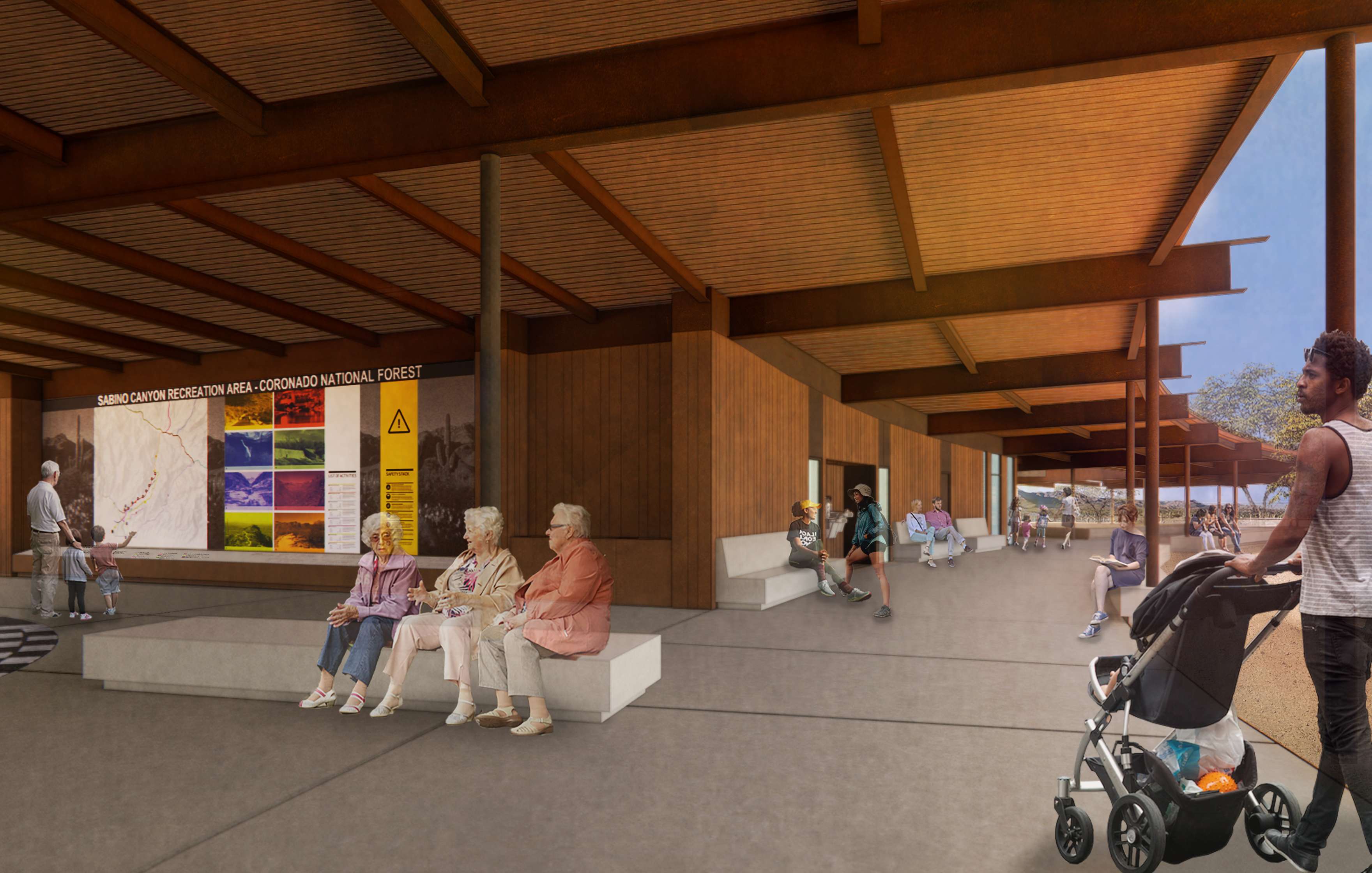 Sabino Canyon Visitors Center-6