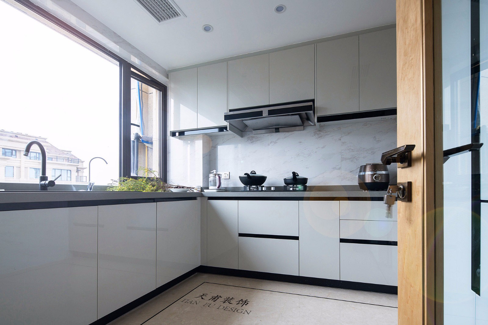 温州天甫装饰现代简约别墅设计-7