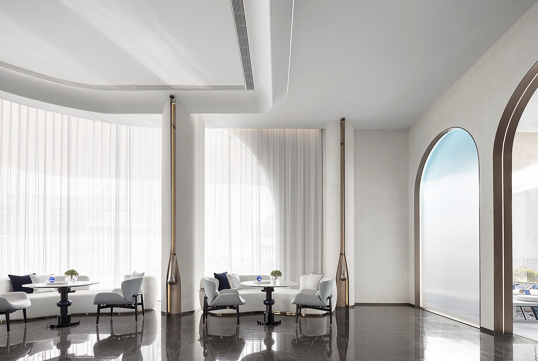 一滴水的潮涌 · 融创镇江京源里售楼处丨中国镇江丨S.U.N DESIGN 孙文设计事务所-31