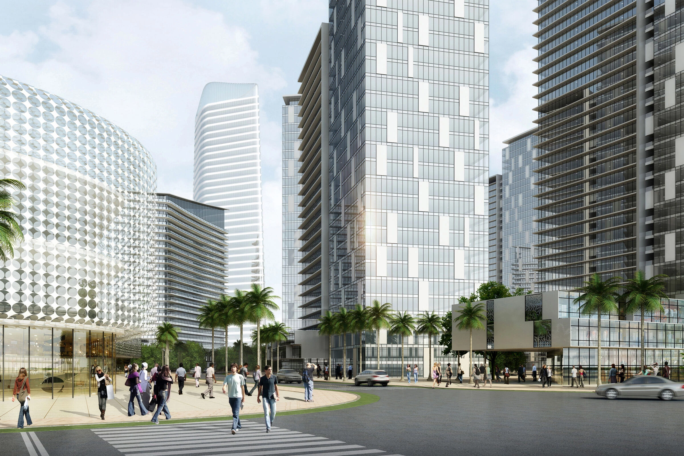 湛江中央商务区长廊丨中国湛江丨Saltans Architects-11