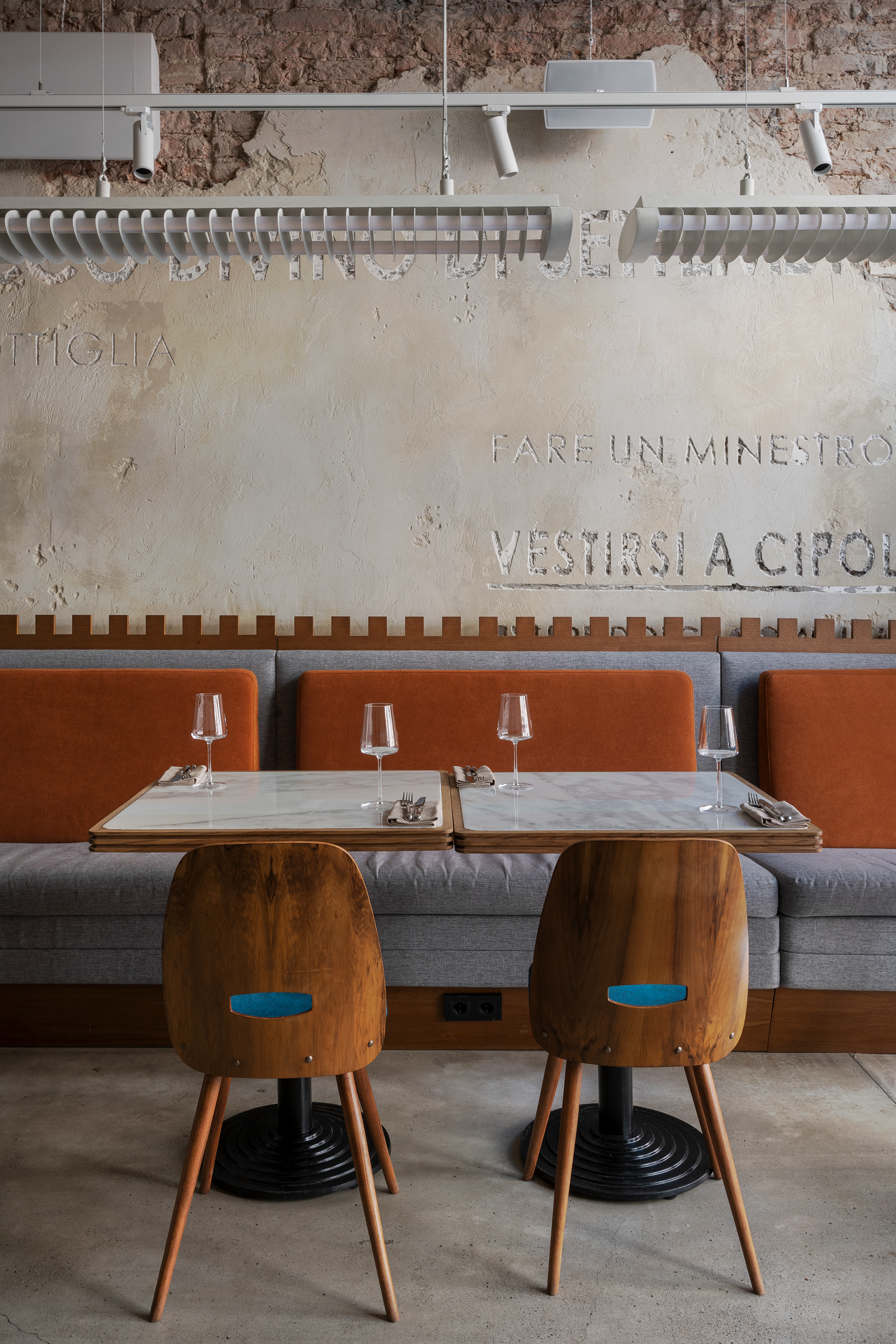 Grazie Ragazzi 意大利餐厅和酒吧丨俄罗斯圣彼得堡丨Julia Desyatnikova-29