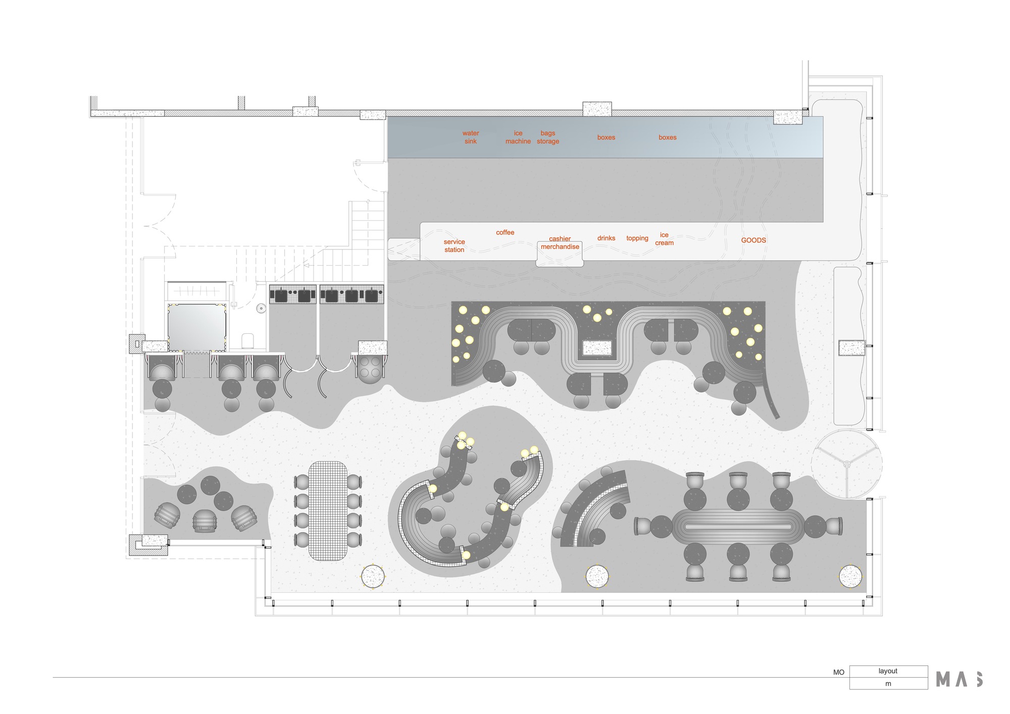 MO 面包店丨沙特阿拉伯丨Masquespacio-18