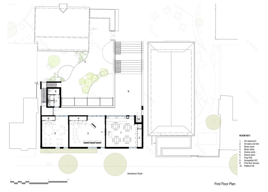 伦敦新 ham 区的桑德林厄姆小学扩建工程-38