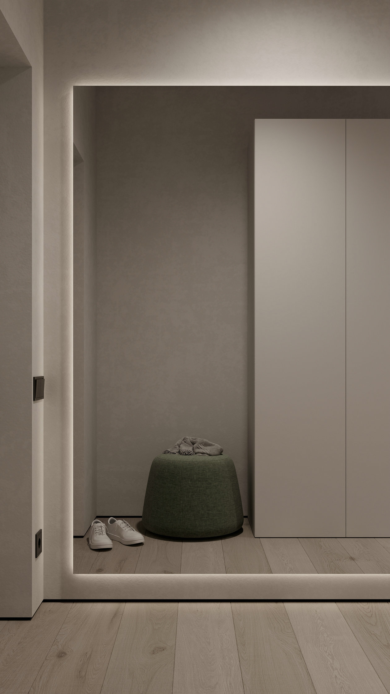 高级灰色系公寓设计-0