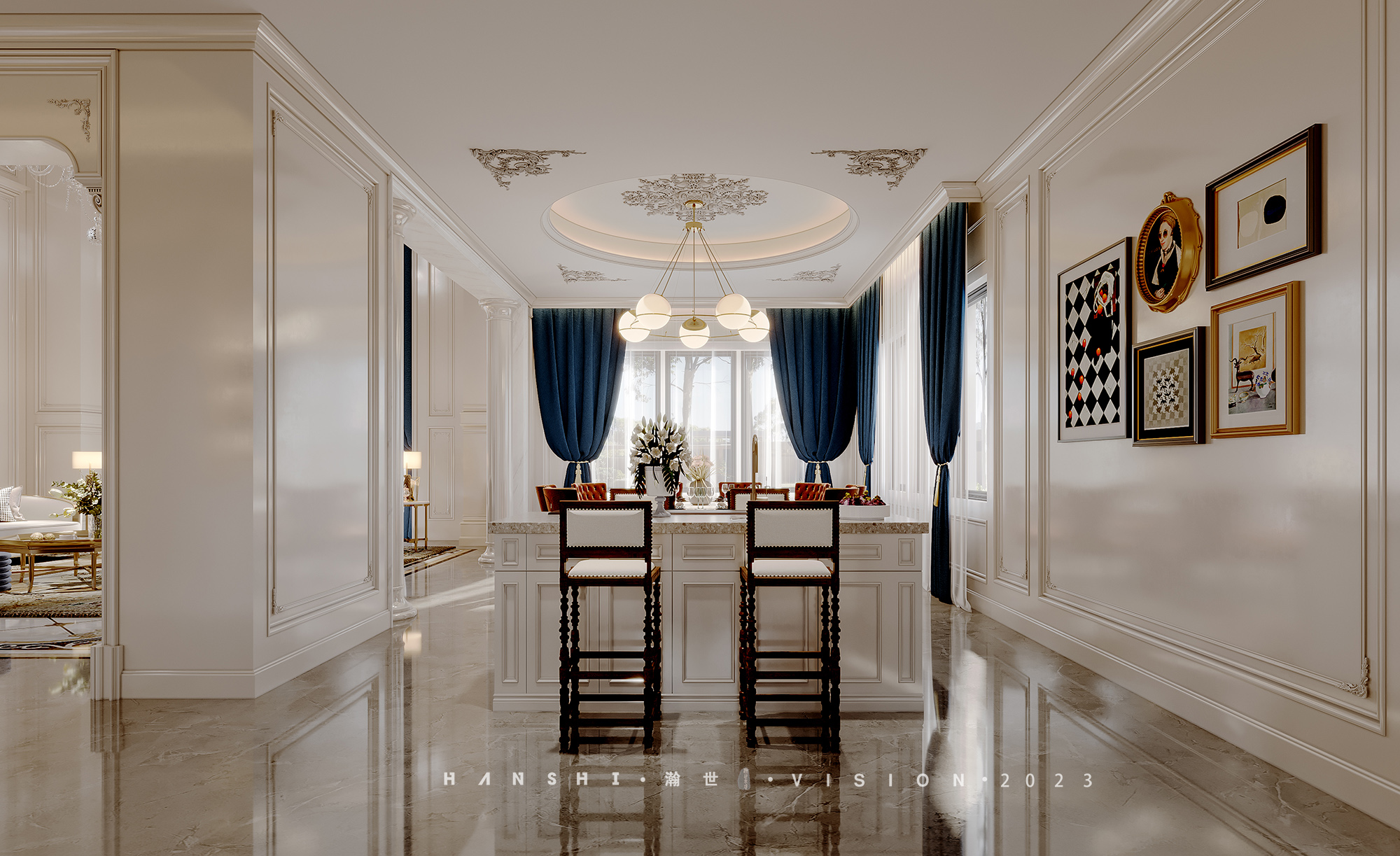 法式别墅一瀚世表现-6