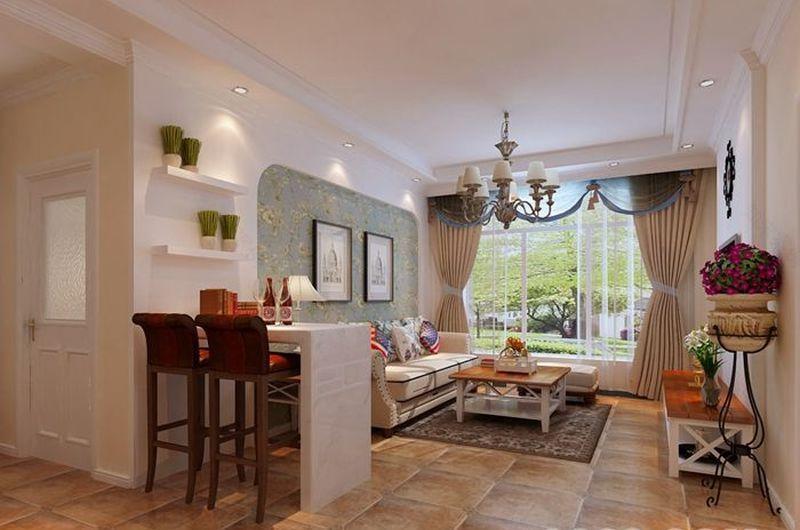 哈尔滨实创装饰打造柏悦星城90平简约美式两居-13