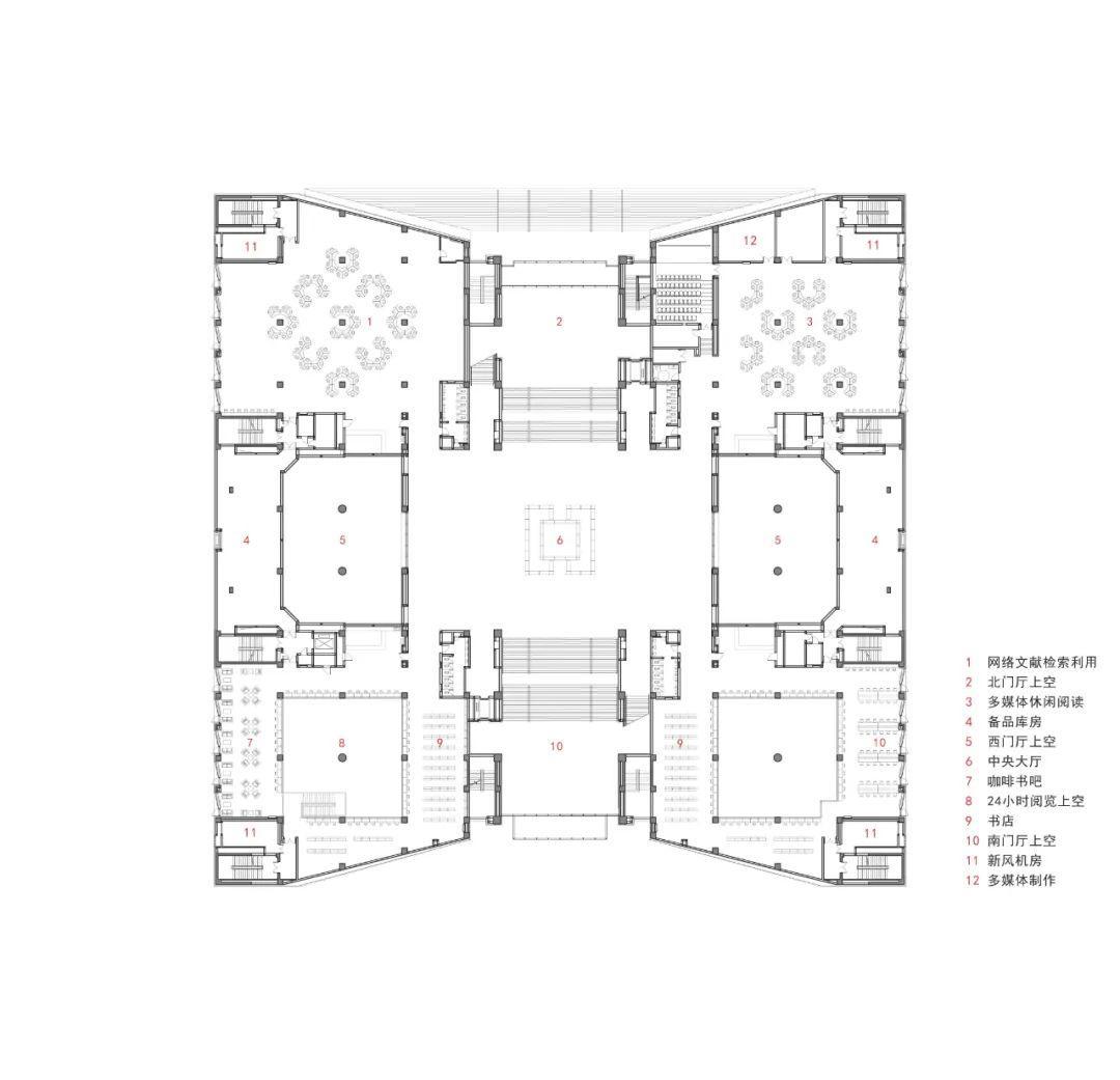 沈阳东北大学浑南校区图书馆-48