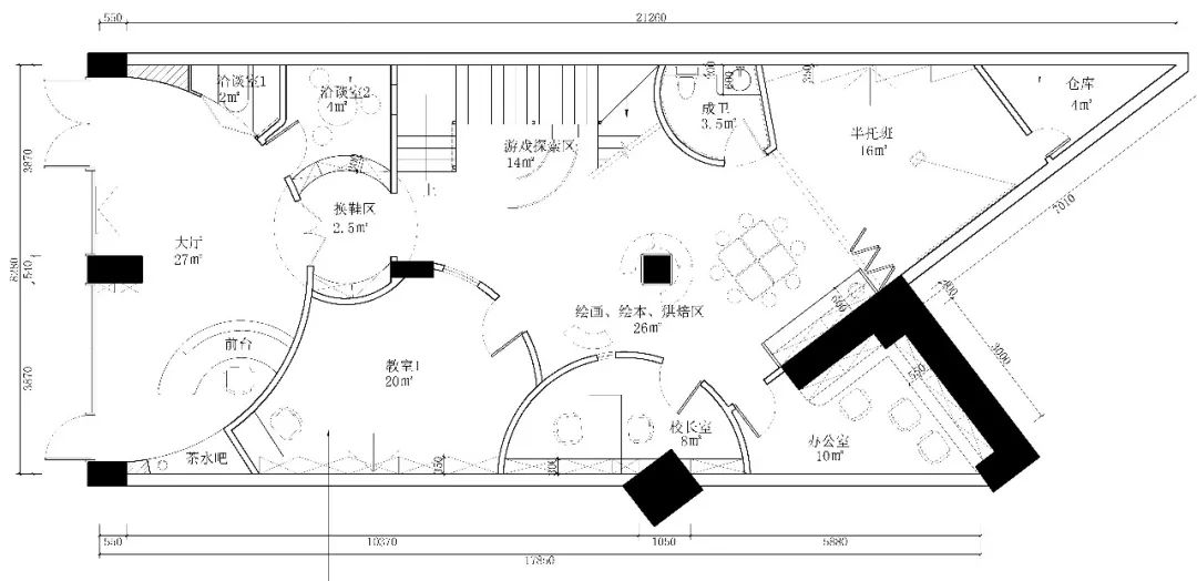 E+kids国际学府，小空间里的大学校 | 集合设计-104