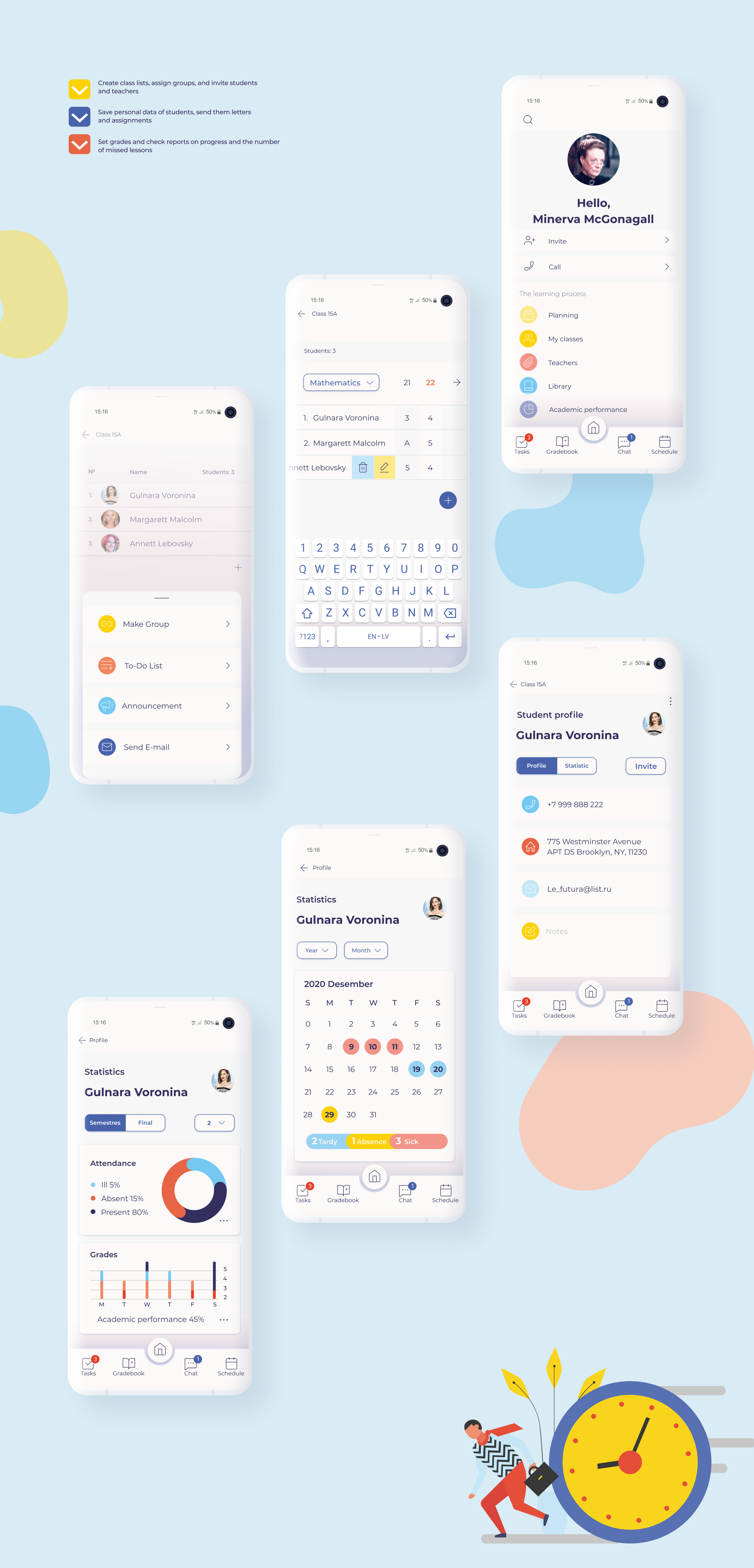 App for teachers and students-5