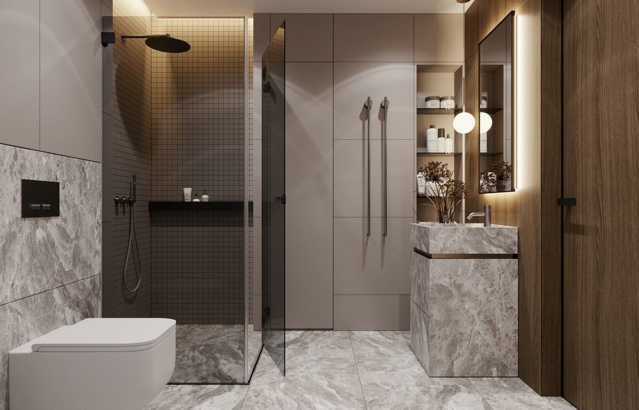 高级色系住宅设计 既时尚又有设计感！-26