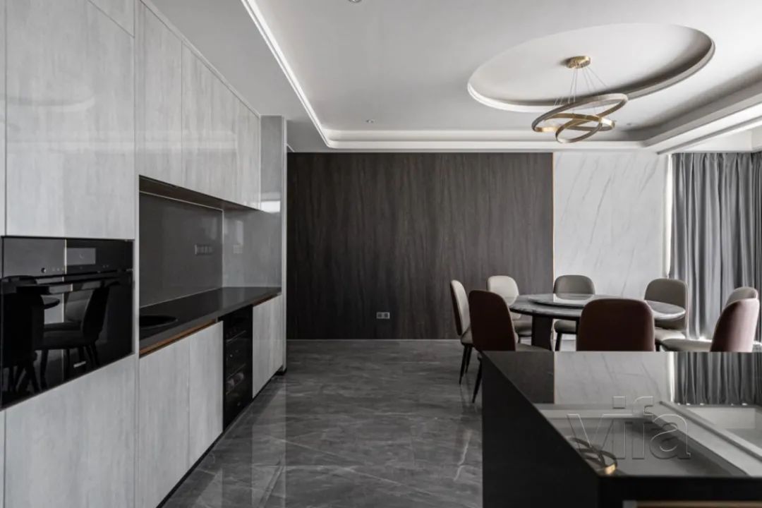 扬子华都现代轻奢风设计丨江阴朗格装饰-30