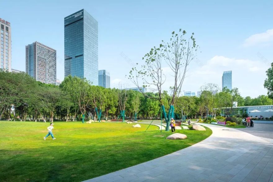 唤醒自然,天鹅重现—城市里的治愈系游园|园科作品-33