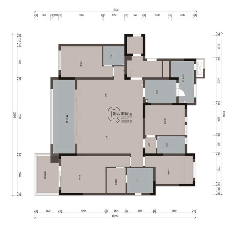融创滨江壹号观江大平层设计丨中国重庆丨王宇婷-8