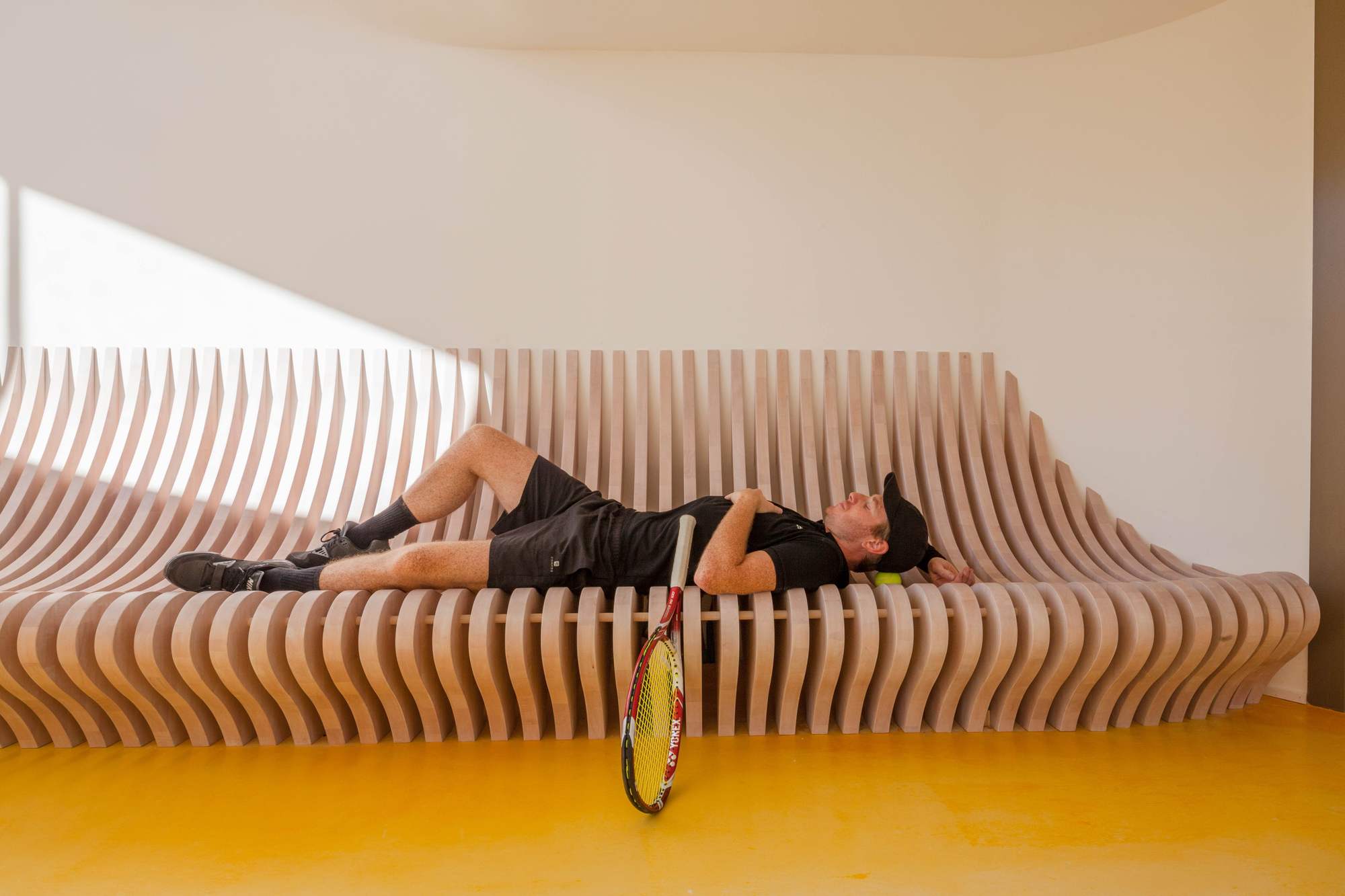 Tennis Club in Strasbourg  / Paul Le Quernec-37