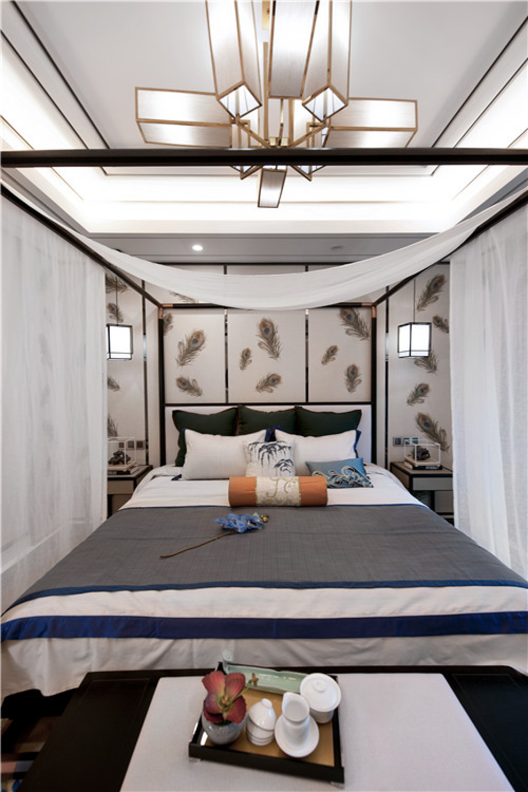 雀之韵·石家庄汇君城新中式样板房演绎丨中国河北-7