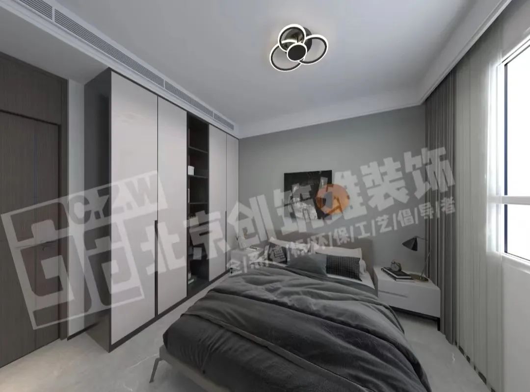 【中和府】106m²装修效果图落地-45